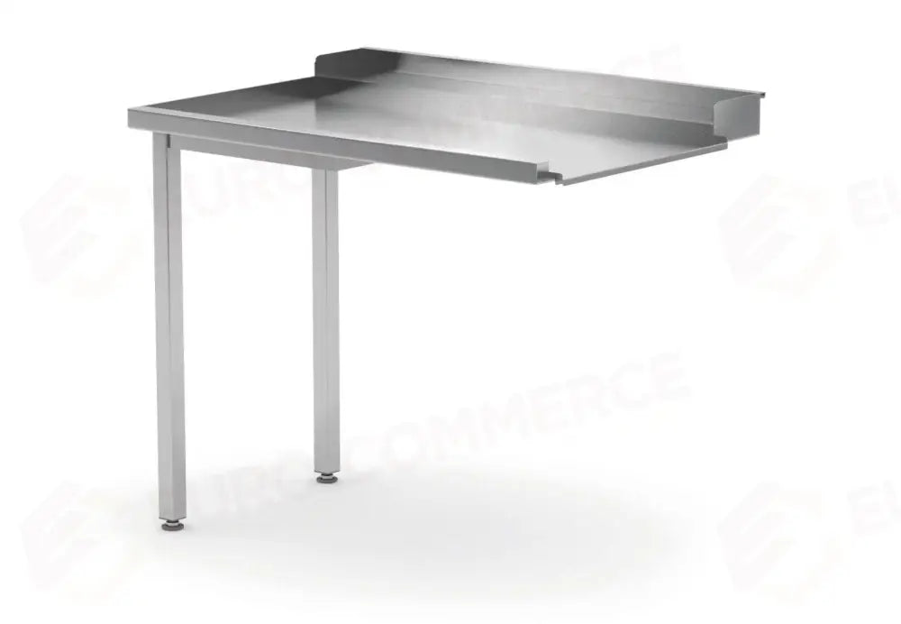 TAVOLO DI SCARICO PER LAVASTOVIGLIE LATO SINISTRO 1000X700X(H)850MM - HENDI