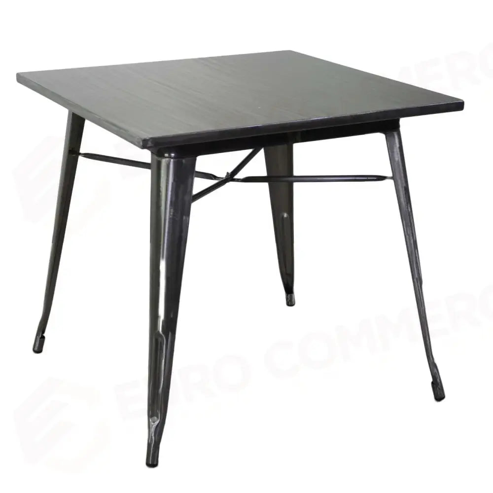 TAVOLO FERRO NEW BRISTOL GALVANIZZATO QUADRO CM80X80H76 - 8041990000 - VACCHETTI