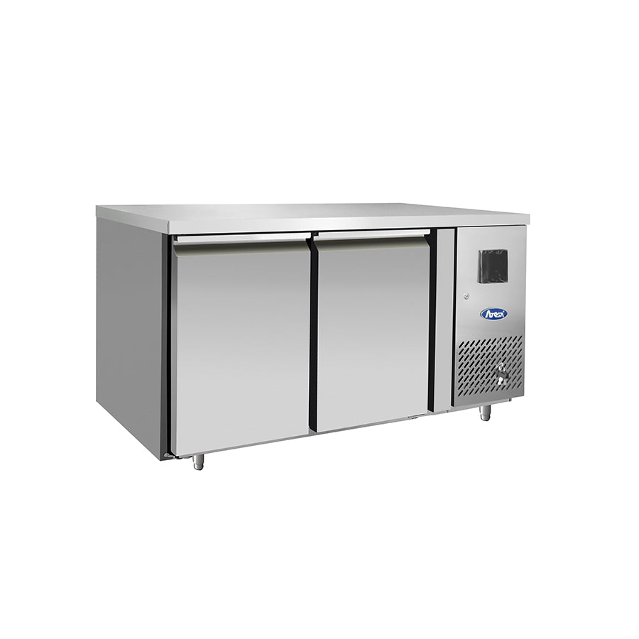 TAVOLO FREEZER 600 BT 2 PORTE - EPF3461-GR-SB-304T - ATOSA