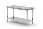 TAVOLO INOX CENTRALE / A PARETE PROFI LINE IMBULLONATO HENDI - 811535