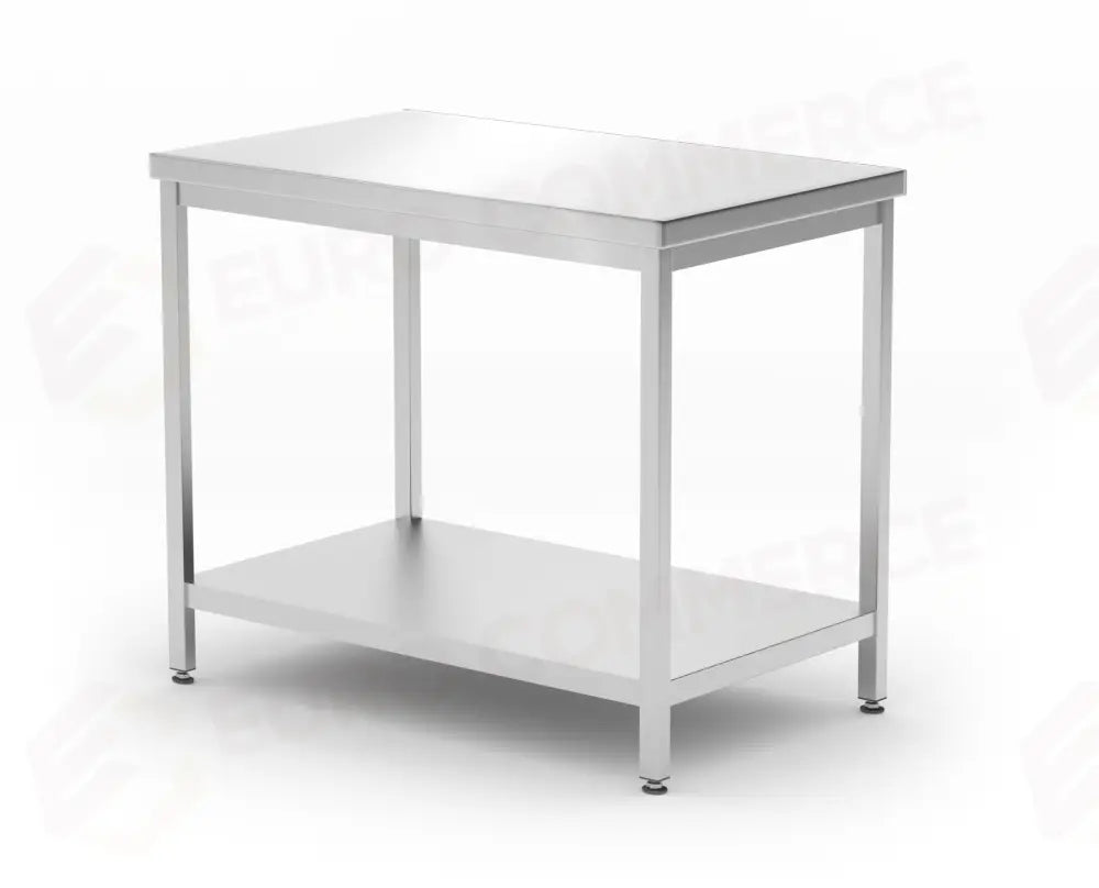 TAVOLO INOX CENTRALE / A PARETE PROFI LINE IMBULLONATO HENDI - 811542