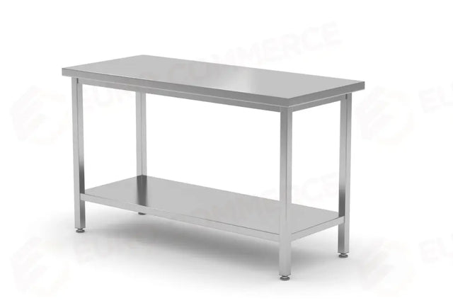 TAVOLO INOX CENTRALE / A PARETE PROFI LINE IMBULLONATO, HENDI - 811559