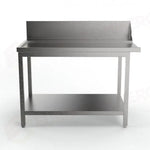 TAVOLO LATERALE MP-1200I SX CON ALZATINA E GAMBE (1200 X 750 850 MM) - 5712522 - SAMMIC