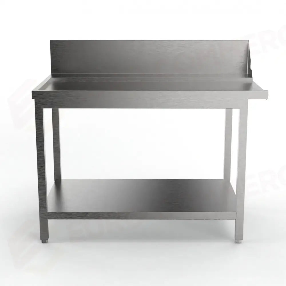 TAVOLO LATERALE MP-1200I SX CON ALZATINA E GAMBE (1200 X 750 850 MM) - 5712522 - SAMMIC