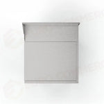 TAVOLO LATERALE MP-700D DX CON ALZATINA E GAMBE (700 X 750 850 MM) - 5712510 - SAMMIC