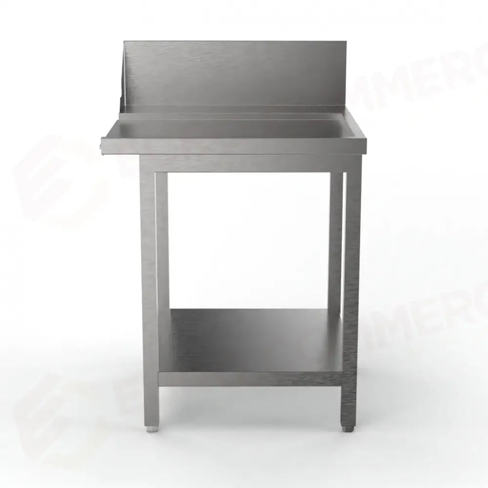 TAVOLO LATERALE MP-700D DX CON ALZATINA E GAMBE (700 X 750 850 MM) - 5712510 - SAMMIC