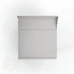 TAVOLO LATERALE MP-700I SX CON ALZATINA E GAMBE (700 X 750 850 MM) - 5712520 - SAMMIC