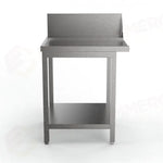 TAVOLO LATERALE MP-700I SX CON ALZATINA E GAMBE (700 X 750 850 MM) - 5712520 - SAMMIC
