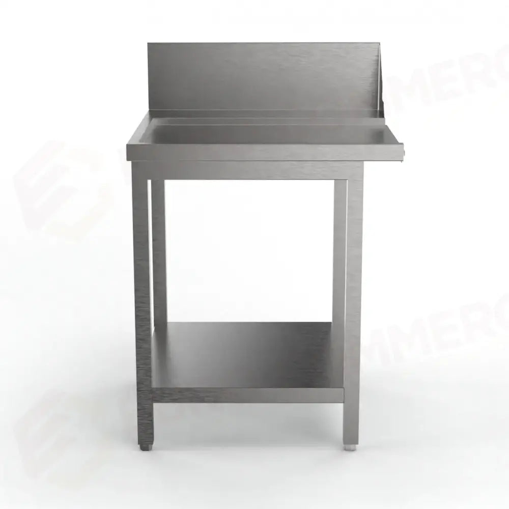 TAVOLO LATERALE MP-700I SX CON ALZATINA E GAMBE (700 X 750 850 MM) - 5712520 - SAMMIC