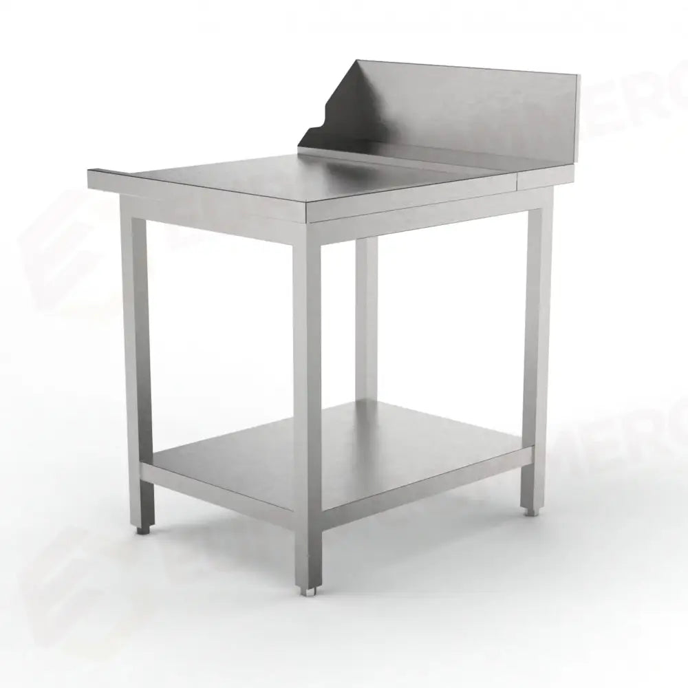 TAVOLO LATERALE MP-706D DX CON ALZATINA E GAMBE PER UX-150 LATO DA 600 MM (700 X 860 850 MM)