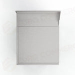 TAVOLO LATERALE MP-706I SX CON ALZATINA E GAMBE PER UX-150 LATO DA 600 MM (700 X 860 850 MM)