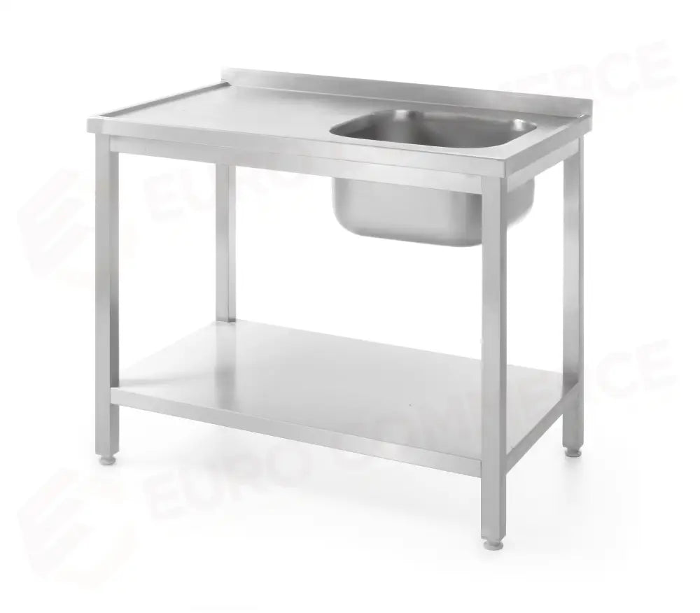 TAVOLO LAVELLO INOX PROFI LINE IMBULLONATO HENDI - 811856