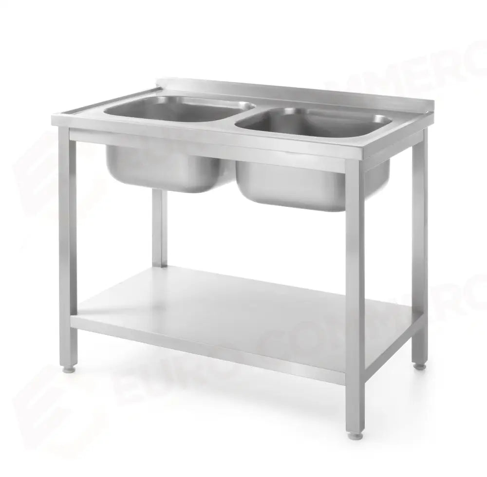 TAVOLO LAVELLO INOX PROFI LINE IMBULLONATO HENDI - 811887