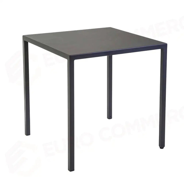 TAVOLO METALLO AUTOLIVELLANTE NEW ELMA ANTRACITE QUADRO CM70X70H75 - 6463910000 - VACCHETTI