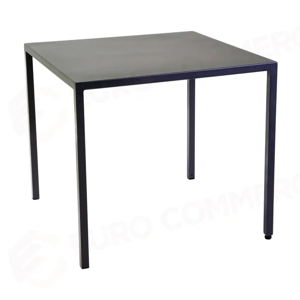 TAVOLO METALLO AUTOLIVELLANTE NEW ELMA ANTRACITE QUADRO CM80X80H75 - 6463930000 - VACCHETTI