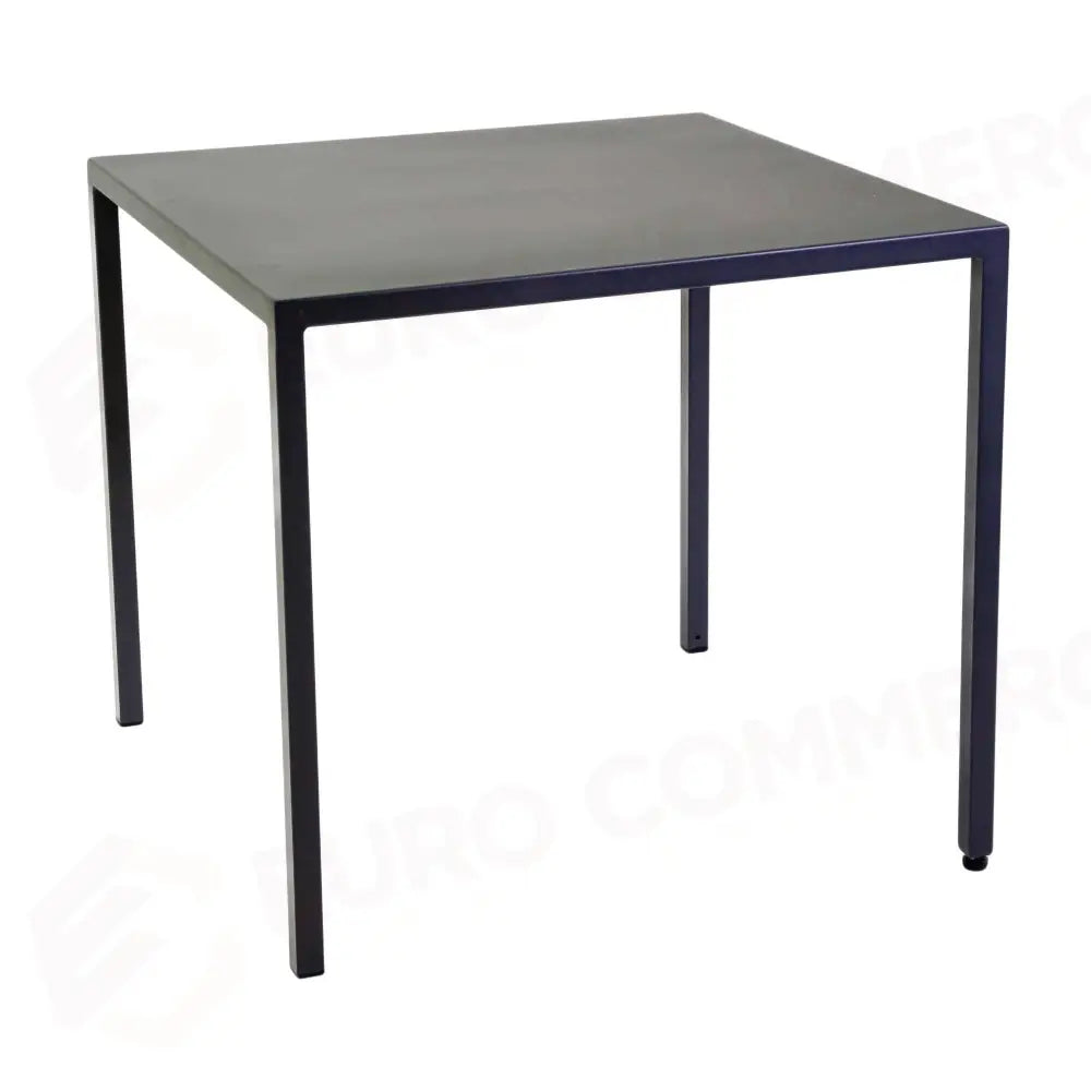 TAVOLO METALLO AUTOLIVELLANTE NEW ELMA ANTRACITE QUADRO CM90X90H75 - 6465240000 - VACCHETTI