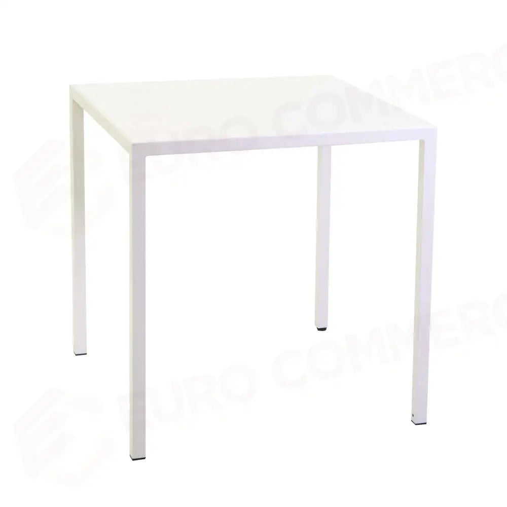 TAVOLO METALLO AUTOLIVELLANTE NEW ELMA BIANCO QUADRO CM60X60H75 - 6465210000 - VACCHETTI
