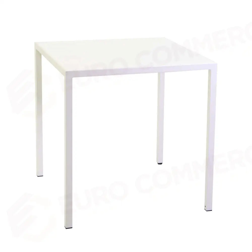 TAVOLO METALLO AUTOLIVELLANTE NEW ELMA BIANCO QUADRO CM70X70H75 - 6463920000 - VACCHETTI