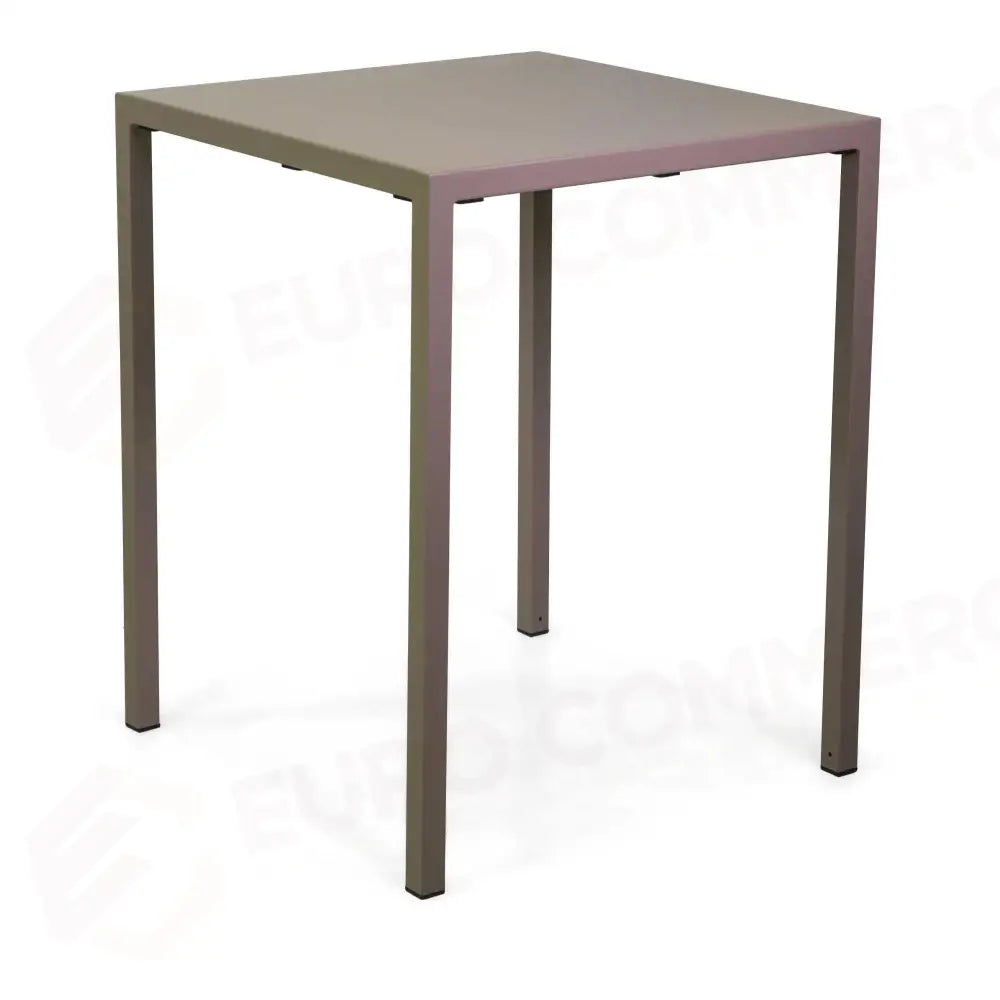TAVOLO METALLO AUTOLIVELLANTE NEW ELMA TORTORA QUADRO CM60X60H75 - 6469260000 - VACCHETTI