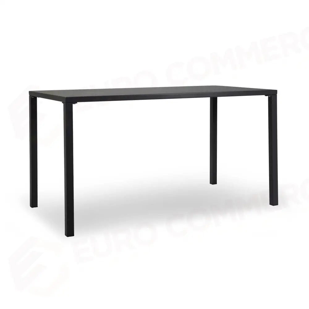 TAVOLO METALLO NEW ELMA GAMBE SMONTATE ANTRACITE RETTANGOLARE CM140X70H75 - 6471800000 - VACCHETTI