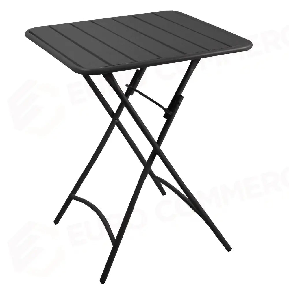 TAVOLO METALLO ROVIGO PIEGHEVOLE ANTRACITE CM60X60H72 - 6468190000 - VACCHETTI