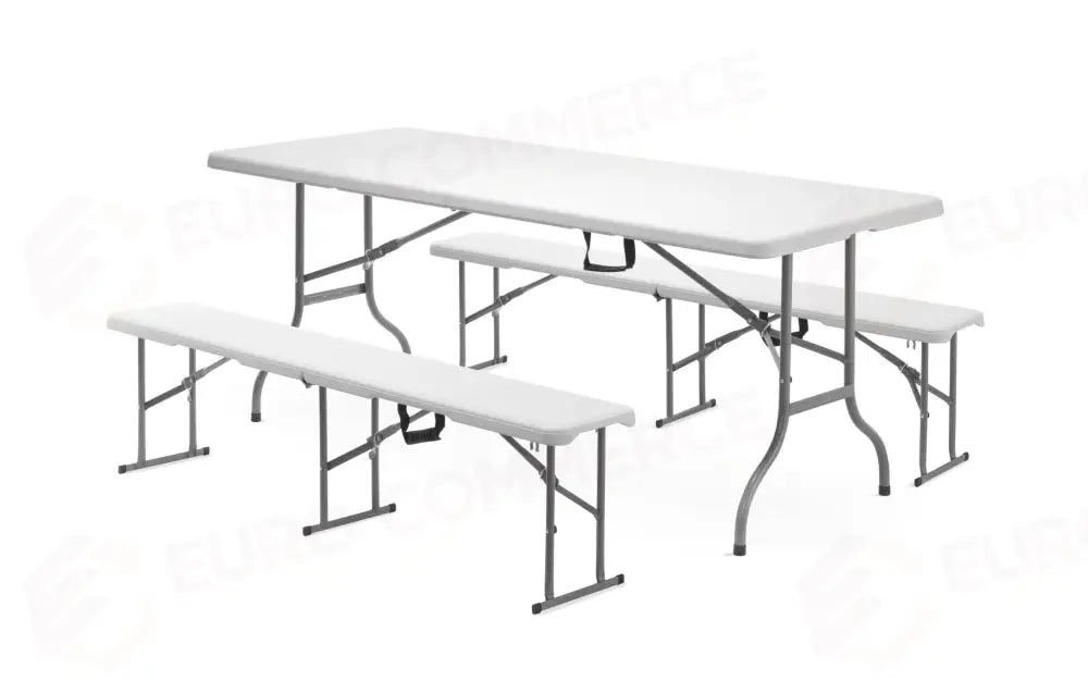 TAVOLO PER BUFFET PIEGEHVOLE HENDI CARICO MASSIMO 150 KG. 1830X750X(H)740MM - 810910