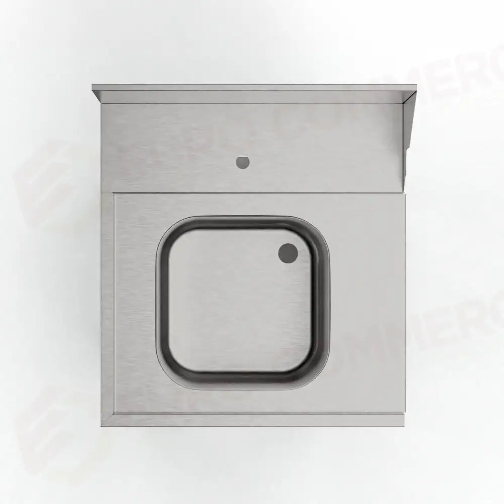 TAVOLO PRELAVAGGIO CON FORO SBARAZZO MI-700 SX (700 X 750 850 MM) - 5712540 - SAMMIC