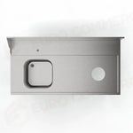 TAVOLO PRELAVAGGIO CON FORO SBARAZZO MPD-1500 DX (1500 X 750 850 MM) - 5712552 - SAMMIC