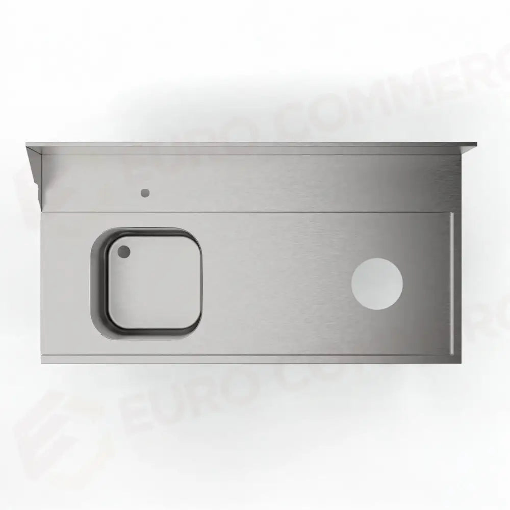 TAVOLO PRELAVAGGIO CON FORO SBARAZZO MPD-1500 DX (1500 X 750 850 MM) - 5712552 - SAMMIC