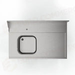TAVOLO PRELAVAGGIO DX SENZA FORO SBARAZZO MPD-1200 L (1200 X 750 850 MM) - 5712551 - SAMMIC