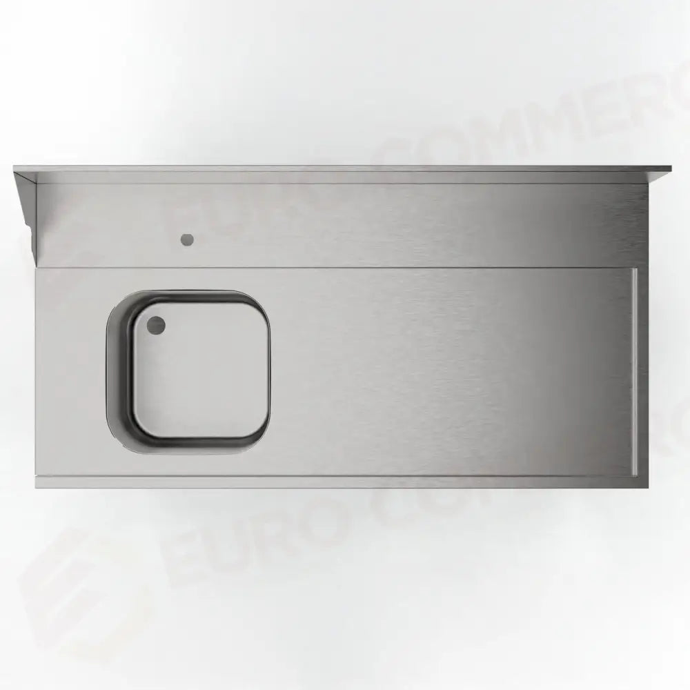 TAVOLO PRELAVAGGIO DX SENZA FORO SBARAZZO MPD-1500 L (1500 X 750 850 MM) - 5712553 - SAMMIC
