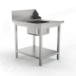 TAVOLO PRELAVAGGIO MI-706 SX PER UX-150 LATO DA 600 MM (700 X 860 850 MM) - 5712502 - SAMMIC