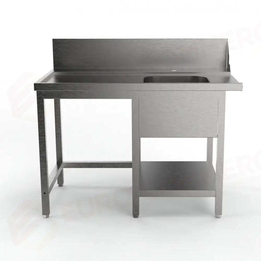 TAVOLO PRELAVAGGIO SX SENZA FORO SBARAZZO MPI-1200 L (1200 X 750 850 MM) - 5712561 - SAMMIC