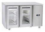 TAVOLO REFRIGERATO GN1/1 (COMANDO REMOTO/PORTAVETRO) +3°/+10°C - QRG 2100SG - COOL HEAD