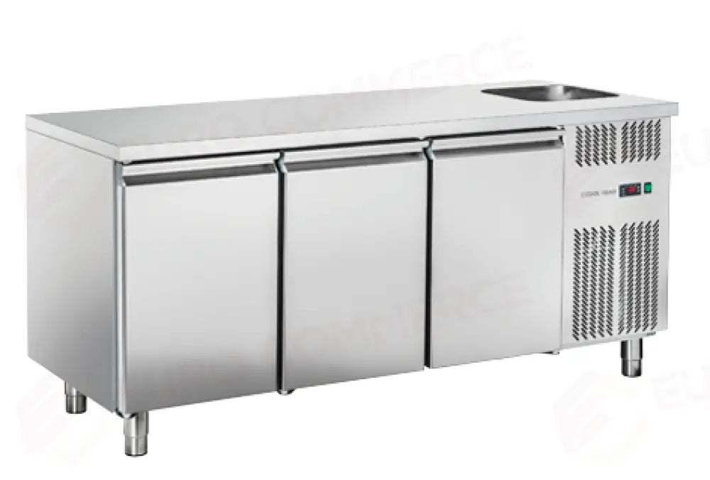 TAVOLO REFRIGERATO GN1/1 (CON LAVELLO) +0°/+8°C - RC 3100LV - COOL HEAD