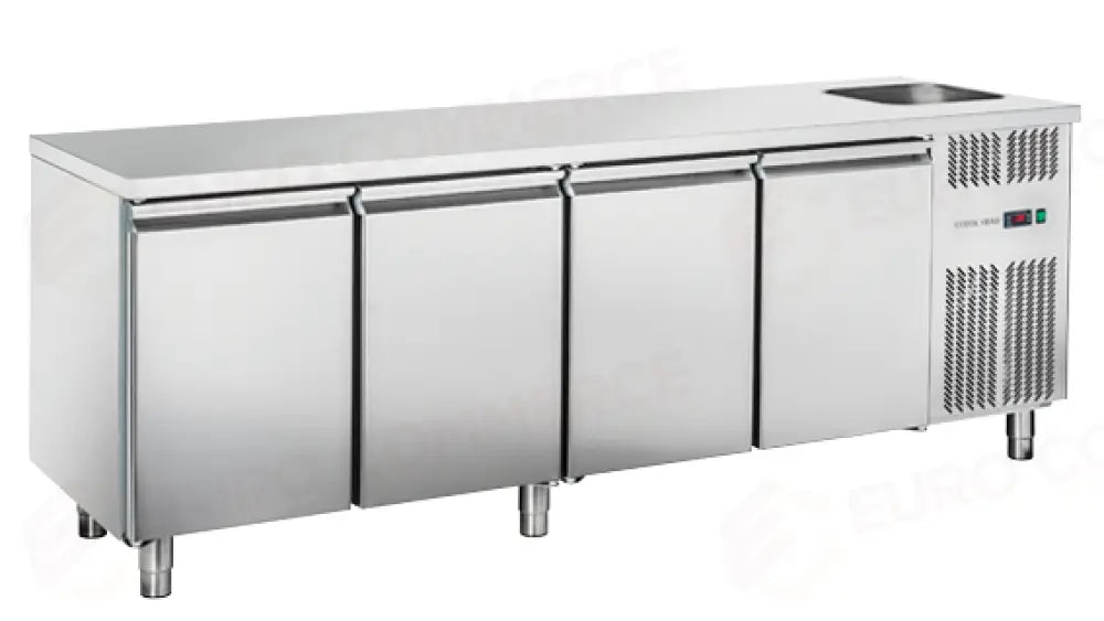 TAVOLO REFRIGERATO GN1/1 (CON LAVELLO) +0°/+8°C - RC 4100LV - COOL HEAD