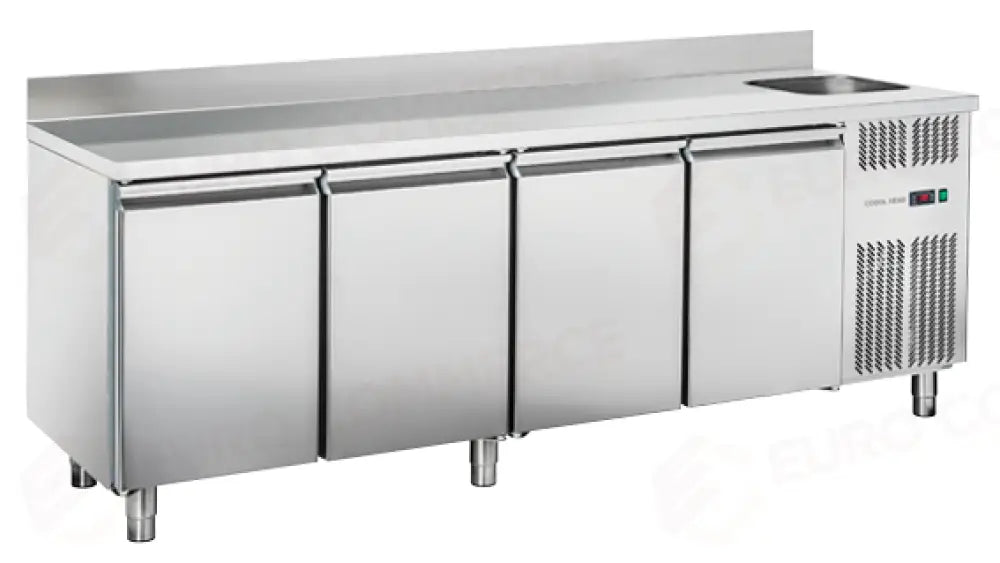 TAVOLO REFRIGERATO GN1/1 (CON LAVELLO) +0°/+8°C - RC 4200LV - COOL HEAD
