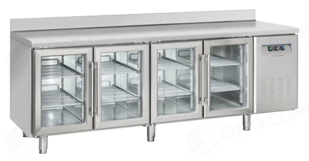 TAVOLO REFRIGERATO GN1/1 (PORTAVETRO) +3°/+10°C - QRG 4200 - COOL HEAD