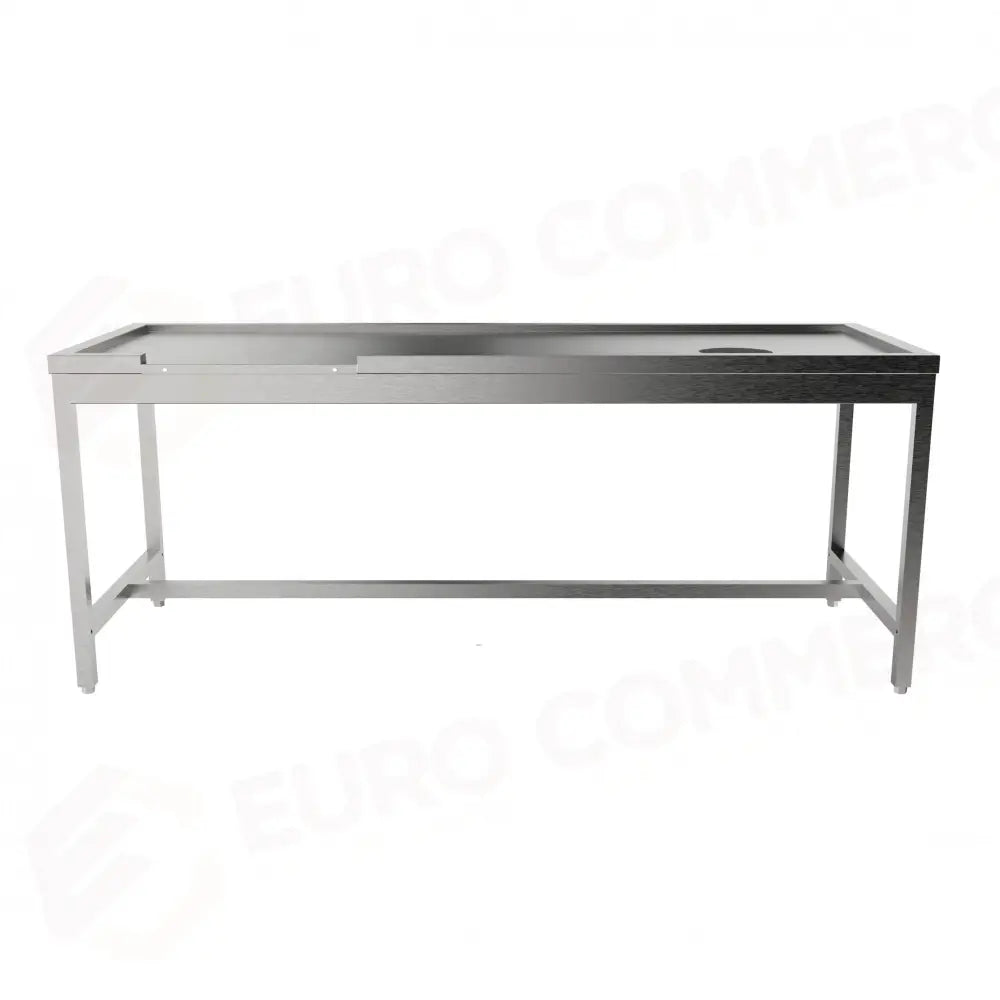 TAVOLO SBARAZZO MDD-2100 DX (2100 X 800 850 MM) - 5712201 - SAMMIC