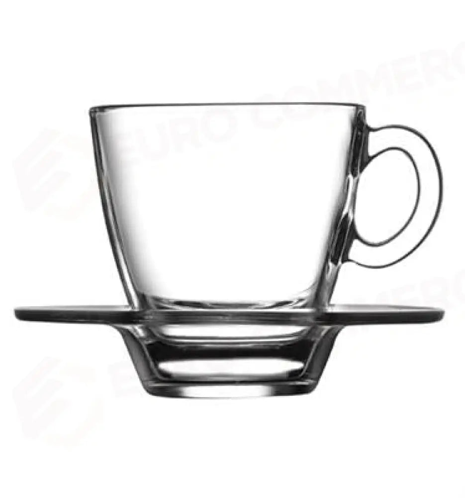 TAZZA CAFFÈ CON PIATTO 7,2 CL AQUA 95756 PASABAHCE - 10720424 - MEDRI