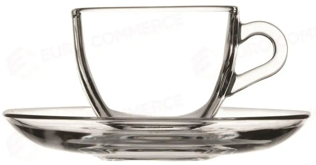 TAZZA CAFFÈ CON PIATTO 9 CL BASIC 97984 PASABAHCE - 10720084 - MEDRI