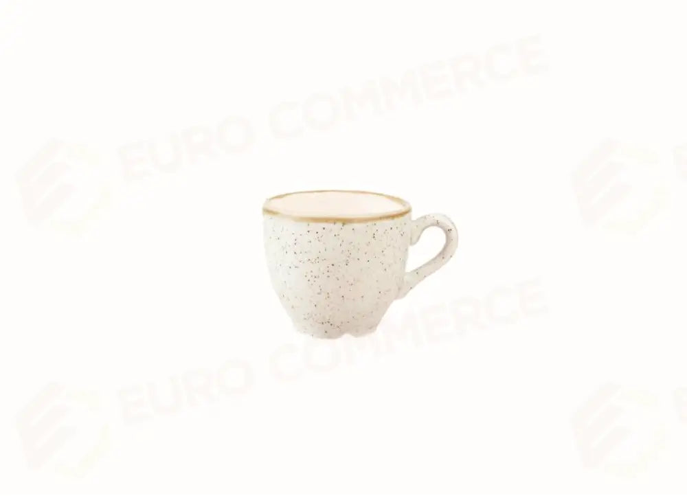 TAZZA CAFFÈ SENZA PIATTO 9 CL STONECAST BARLEY WHITE SWHSCEB91 CHURCHILL - 9780749 - MEDRI