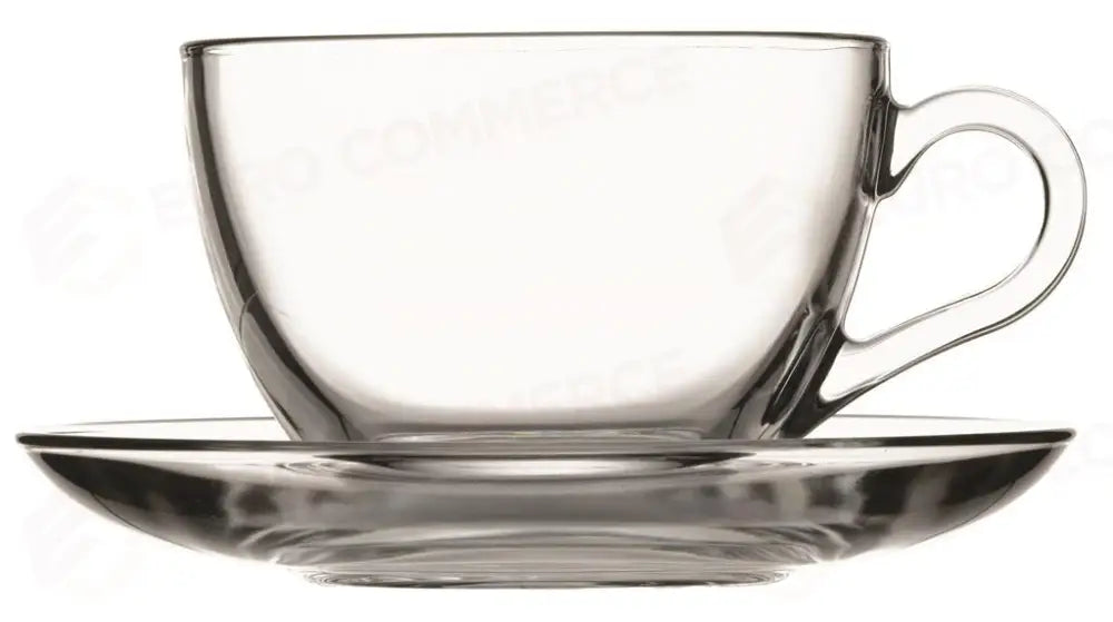 TAZZA CAPPUCCINO CON PIATTO 24 CL BASIC 97948 PASABAHCE - 10720093 - MEDRI