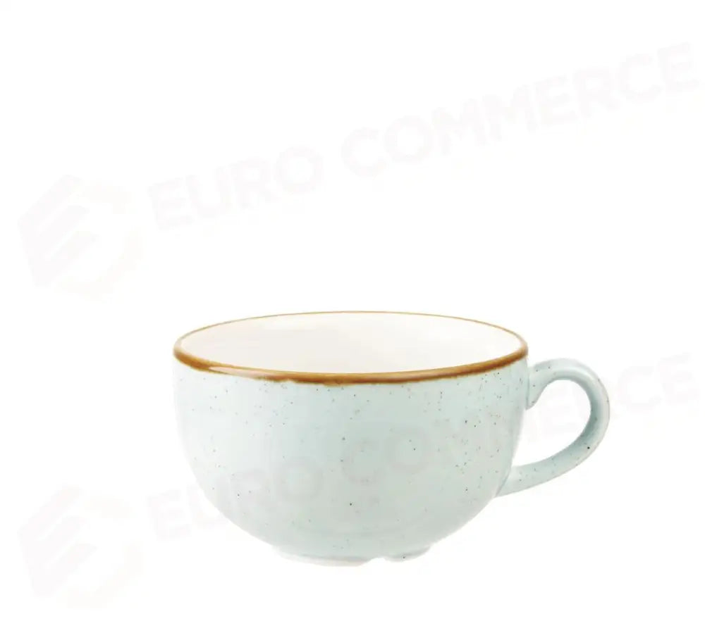 TAZZA CAPPUCCINO SENZA PIATTO 22 CL STONECAST DUCK EGG BLUE SDESCB201 CHURCHILL - 9780726 - MEDRI
