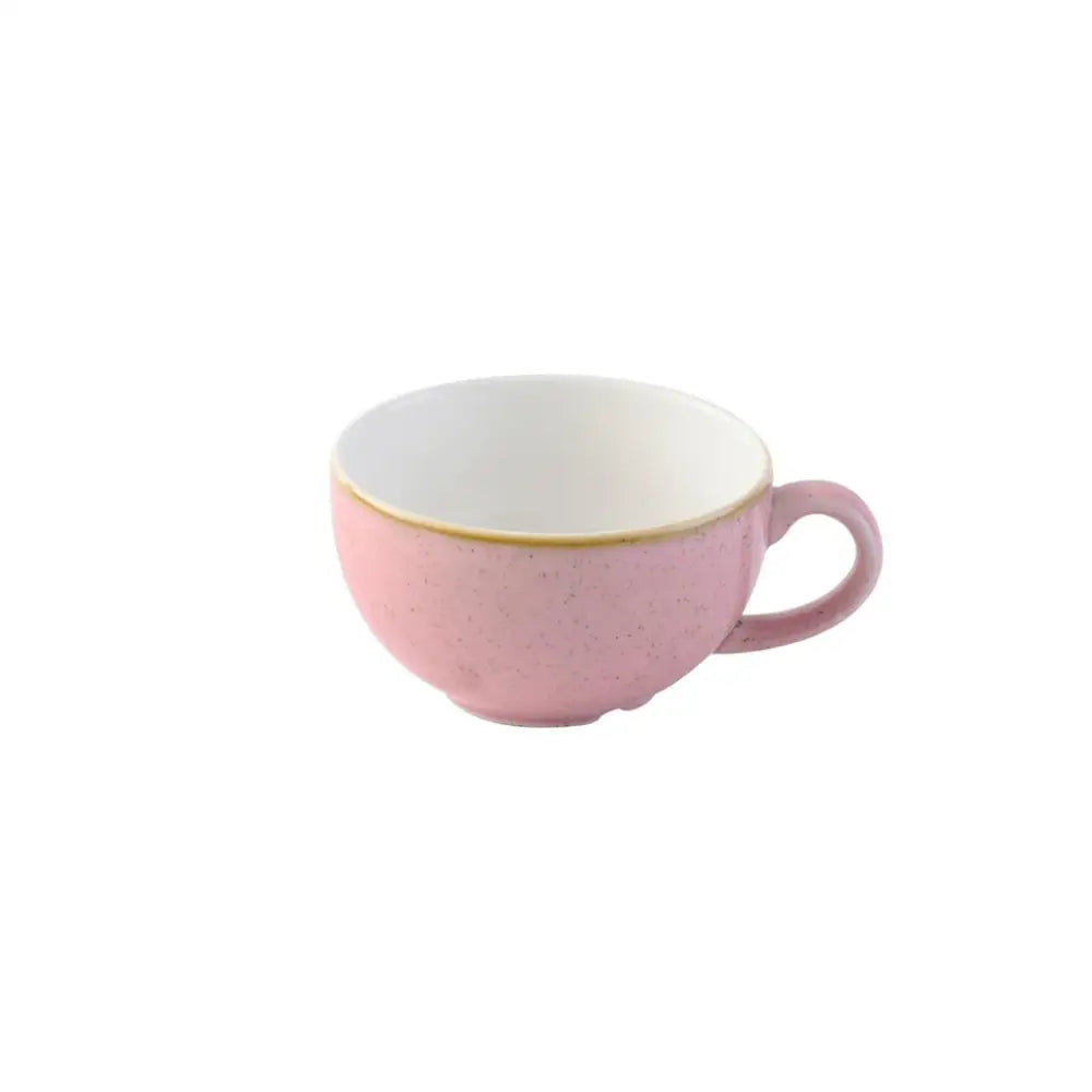 TAZZA CAPPUCCINO SENZA PIATTO 22 CL STONECAST PETAL PINK SPPSCB201 CHURCHILL - 9782828 - MEDRI
