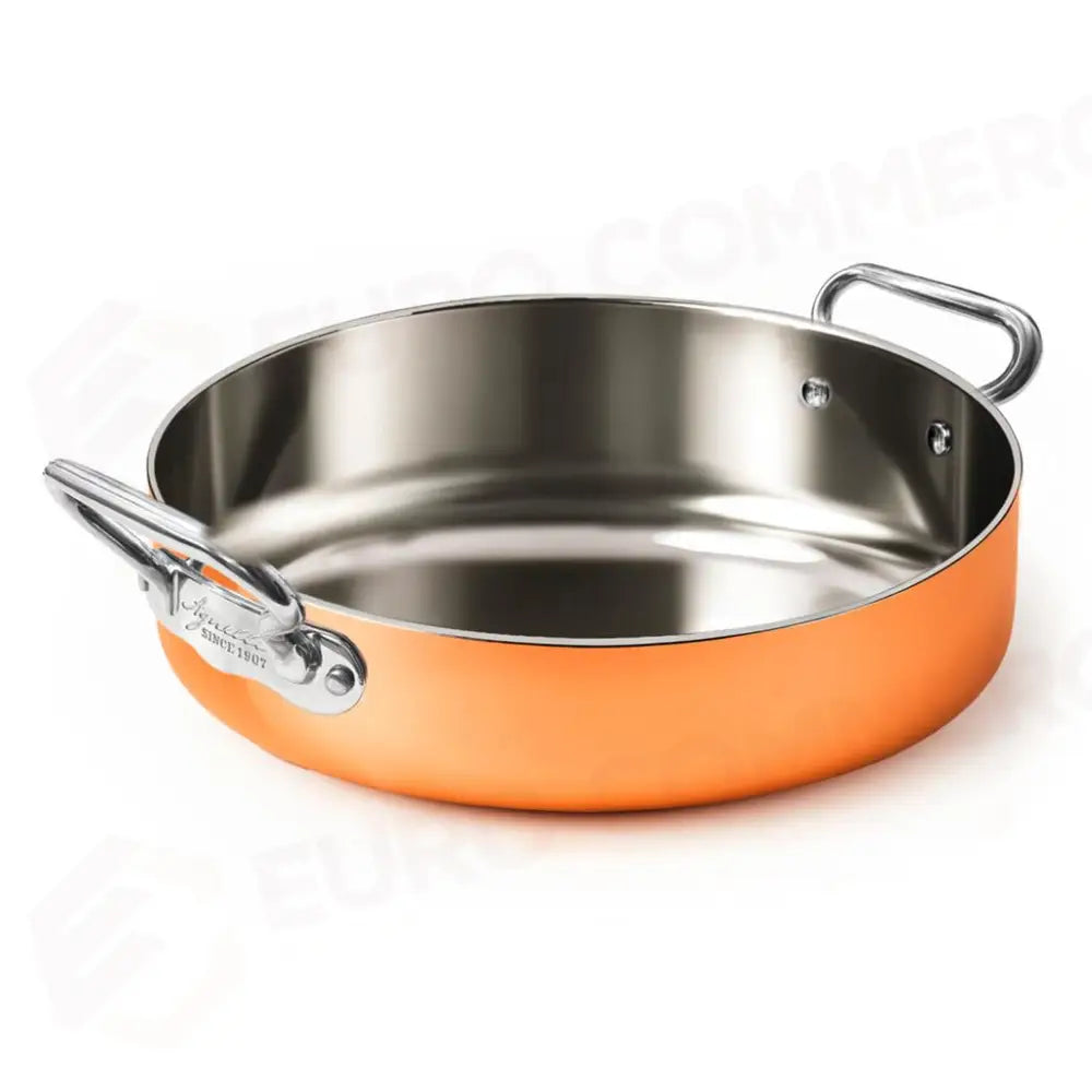 TEGAME 2 MANICI 28 CM COPPER 4 INDUZIONE COTE110CIT AGNELLI - 0072370 - MEDRI