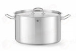 TEGAME CON COPERCHIO PER CARNE HENDI KITCHEN LINE 6L Ø240X(H)135MM - 836309