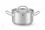 TEGAME CON COPERCHIO PER CARNE HENDI KITCHEN LINE 6L Ø240X(H)135MM - 836309