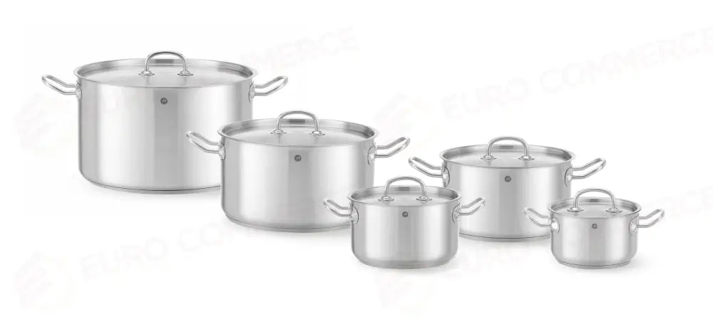 TEGAME CON COPERCHIO PER CARNE HENDI KITCHEN LINE 6L Ø240X(H)135MM - 836309