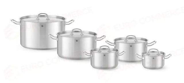 TEGAME CON COPERCHIO PER CARNE, HENDI, KITCHEN LINE, 9,5L, Ø280X(H)155MM - 836408